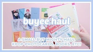 my buyee haul ♡ mercari & amazon japan unboxing! kpop photocards, books, hobonichi, skincare