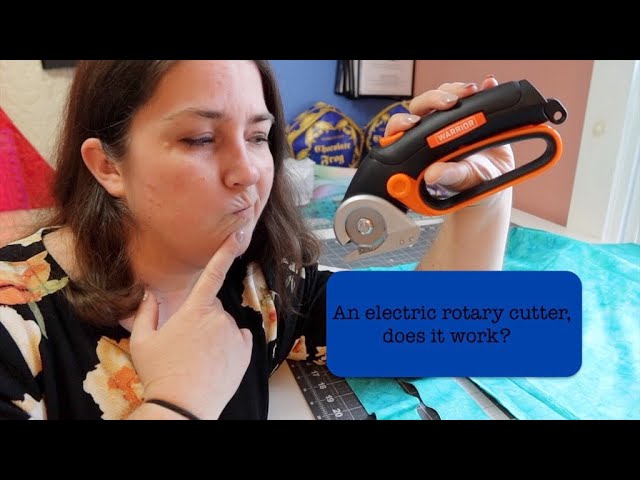 MJTrends: Cordless electric rotary fabric cutter