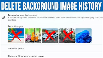 How to Remove or Delete your Windows Desktop Background Image History