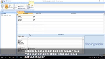 Tutorial Membuat SI_Sederhana | Embarcadero RAD Studio XE2 | Part 1  Membuat datadabase