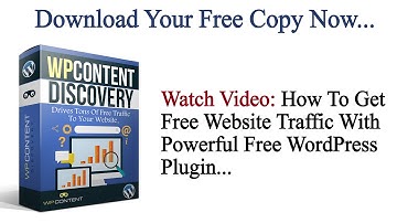 How To Get Free Website Traffic With Free WordPress Plugin