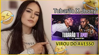 RE-ACT - (TUBARÃO, TE AMO?) TUBARÃO VS JHONY | SEGUNDA FASE | 307ª Batalha da Aldeia