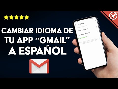 ¿Cómo cambiar el idioma de tu App &#039;GMAIL&#039; a español en tu celular?
