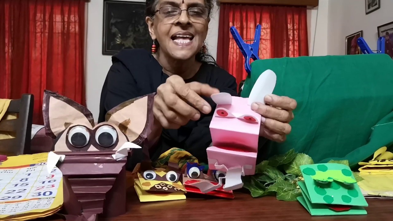 A Simple Paper Puppet story YouTube