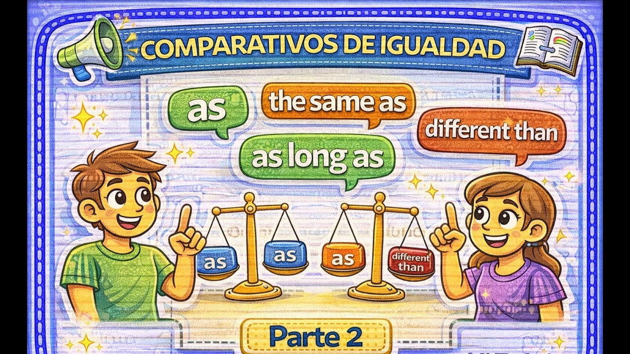 Comparativos de Igualdad en Inglés PARTE 2 - YouTube