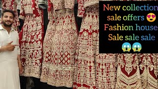 Pakistani designer sale offer dress 👗 bridal lavish collection party wear shirt style and party maxi