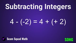 Subtracting Integers Song (Keep Change Change)