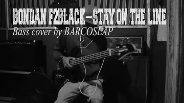 Bass cover Bondan&fade 2 black-stay on the line