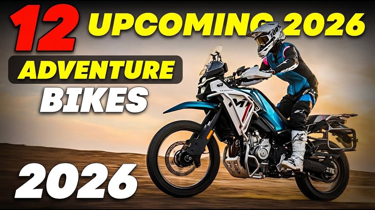 Топ-12 самых ожидаемых мотоциклов для приключений в Индии в 2026 году!🏍️