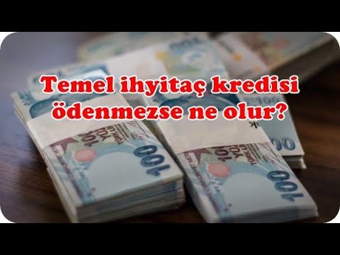 Temel İhtiyaç Destek kredisi Ödenmezse Ne Olur