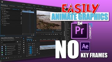 Easily Animate Graphics Fast in Premiere Pro | NO Key Frames and NO After Effects