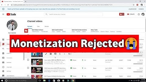 😭Monetization Reject😭@ManojDey @TechnicalYogi #shorts