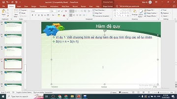 Lập trình C 27 : Hàm đệ quy:  Viết chương trình tính tổng các số tự nhiên và tính n giai thừa.