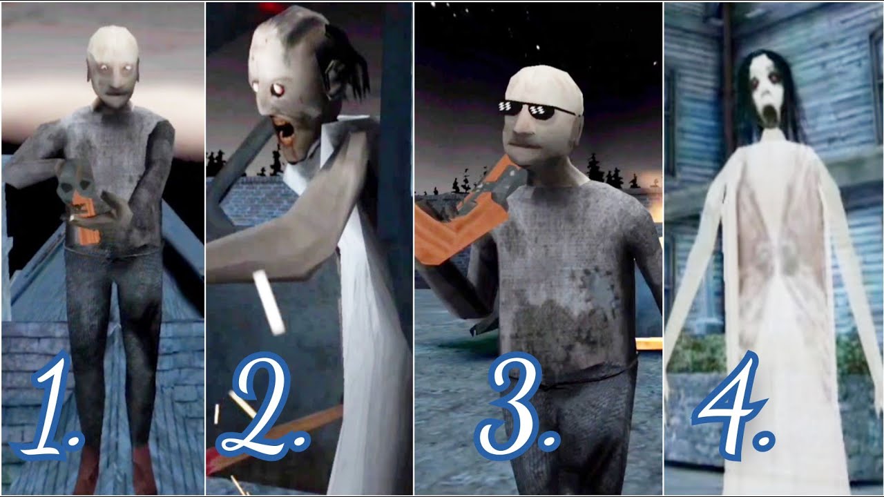 Granny 3 all 4 endings 