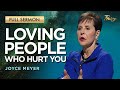 Joyce meyer loving people who are hard to love  praise on tbn
