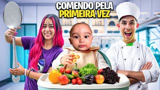 PRIMEIRA VEZ DO DAVI COMENDO *ele gostou ?