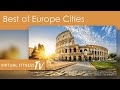Virtual Travel Europe - Virtual Walking Tour of Rome - Athens - Barcelona -Madrid - Lisbon