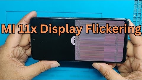 MI 11X DISPLAY FLICKERING SOLUTION @JYOTSNAMOBILECARE