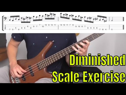 diminished-scale-exercise-for-jazz-lines---bass-practice-diary---6th-august-2019