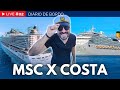 MSC x COSTA: QUAL A MELHOR? | Diário de Bordo LIVE 02
