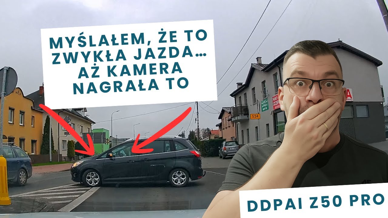 Myślałem, że to zwykła jazda… aż kamera nagrała TO (DDPAI Z50 Pro)