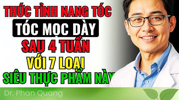 Người Trung Niên: 7 Thực Phẩm Ăn Để Tóc Dày, KHỎE, BÓNG MƯỢT Sau 4 Tuần