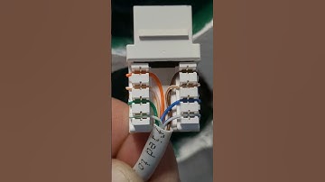 How to connect a computer socket rj45#shorts