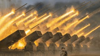 Mive Fire - Nato Fires Dozens Of 122Mm Rockets At Ukraine Border