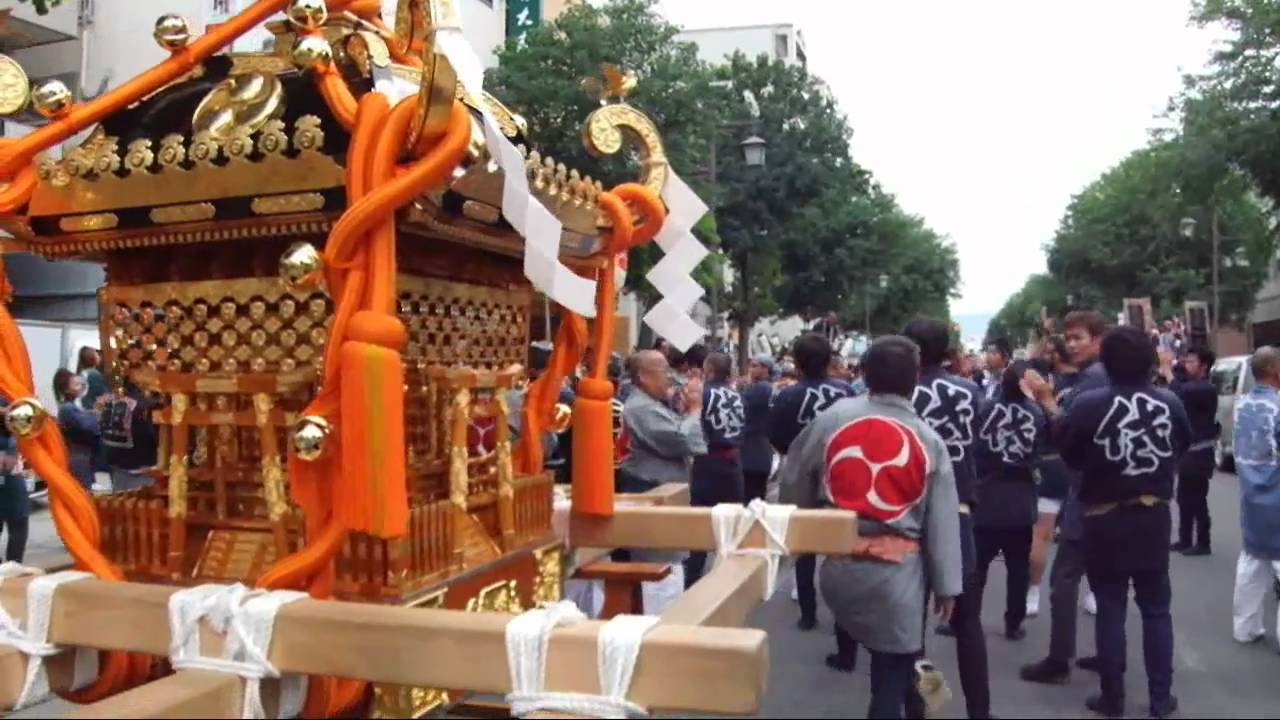 豊橋まつり神輿渡御＜Japanese MIKOSHI＞ - YouTube