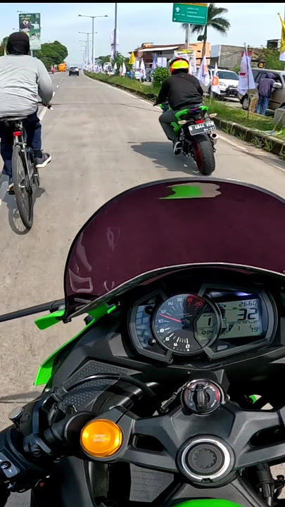 Zx25r Diajak Balap Sama Ninja 250Fi😰
