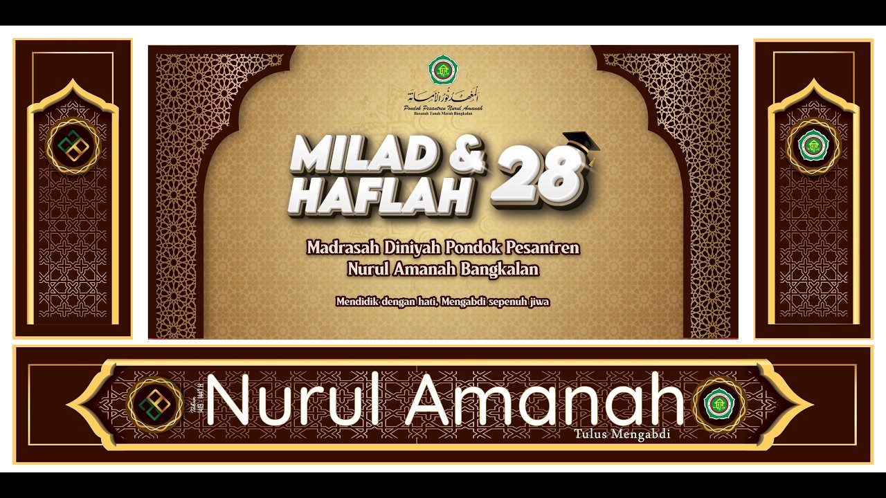 🔴 LIVE MILAD & HAFLAH KE-28 MADIN PP. NURUL AMANAH