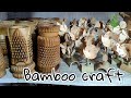 Amazing making process bamboo craft in assam