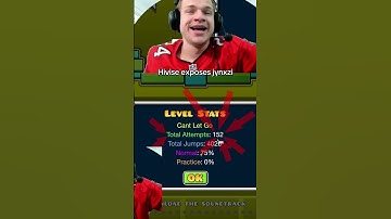 Jynxzi dies then crashes out in geometry dash