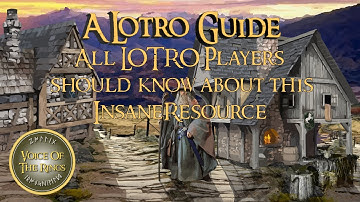 All LOTRO Players should know about this Insane Resource - Wiki - 101 for Dummy