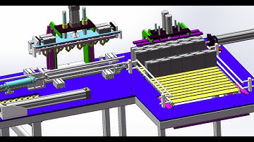 6V4   rear battery assembly line-industrial 3D model: machine-world.net p61