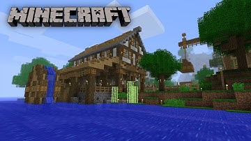Building a Awesome New Medieval Lumberyard | Minecraft Beta 1.7.3 [16]