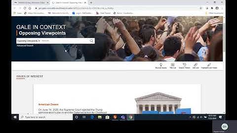 Researching Controversial Topics