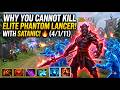 🔥Why You CANNOT Kill an Elite Phantom Lancer with Satanic 🔥 (4/1/11)  Dota 2 🔥