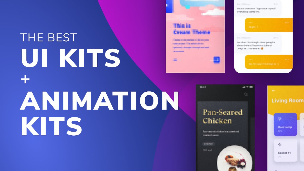 The Best UI Kits + Animation Kits for Free