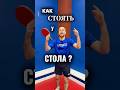 КАК СТОЯТЬ У СТОЛА?