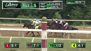 RACE 5 PROGRAM 7 10 2024