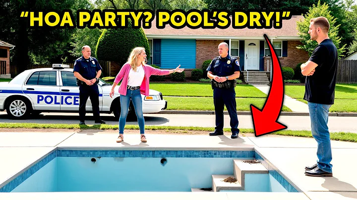 HOA Karen Demanded My Pool For a Party — So I Drained It and She Called the Cops!