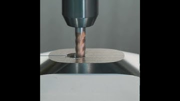 4-Flute Carbide End Mill Showdown: Roughing to Finishing in One Go!   #cncmilling #cncmill