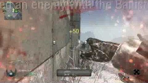 Longshot ballistic knife on array