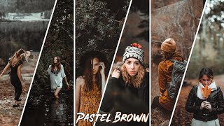 Pastel Brown Lightroom Mobile Presets Free Dng  Lightroom Presets Tutorial Mobile 
