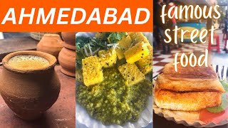 FAMOUS Street Food of AHMEDABAD | Jasuben Pizza, Dalwada, Pav Vada, Kulfi and more #ahmedabadfood