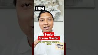 [IBM] Senior Scrum Master Interview Questions #scrummaster  #subscribe #careerstalk