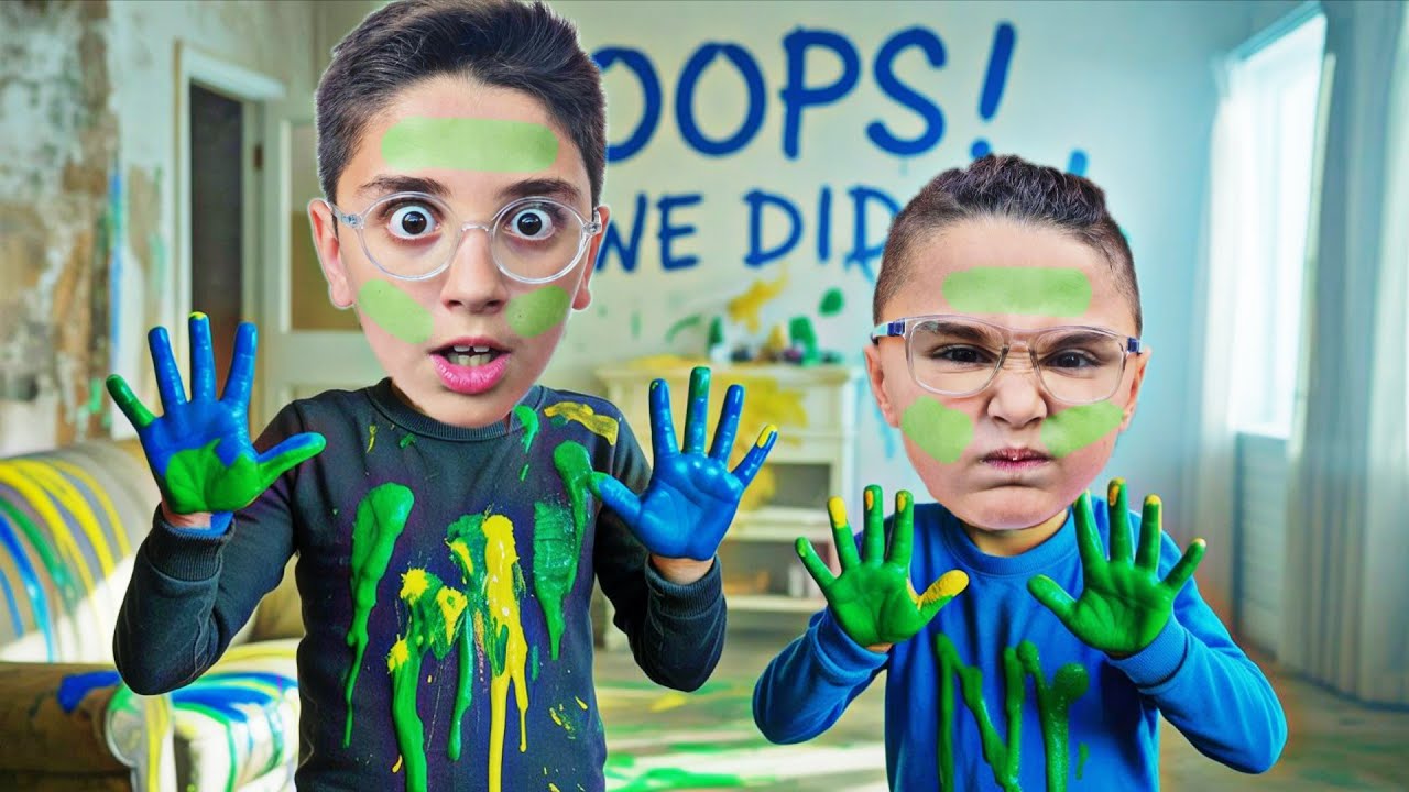 EVDE YASAK OLAN HERŞEYİ YAPTIK !!