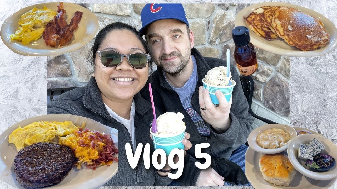 Vlog 5 Nittany Scoops 🍦 Color Changing SPOONS 🥄 Brunch Cracker
