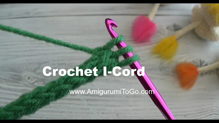 crochet I cord For Amigurumi Tail